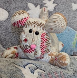 Handmade Plush - Granny Mouse